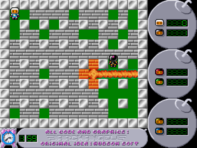 Super Bomberman atari screenshot